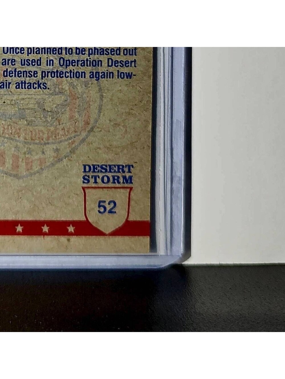 Hawk Missile 1991 Topps Desert Storm #52 Card - Picture 10 of 10